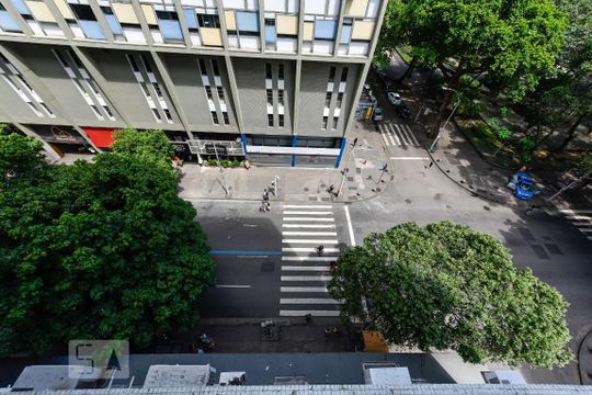 Vista do Quarto de kitnet/studio para alugar com 1 quarto, 41m² em Copacabana, Rio de Janeiro