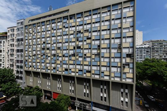 Vista do Quarto de kitnet/studio para alugar com 1 quarto, 41m² em Copacabana, Rio de Janeiro