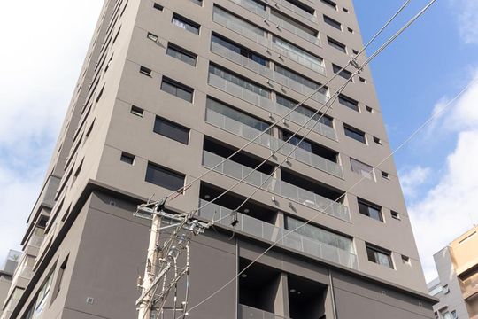 Fachada de kitnet/studio para alugar com 1 quarto, 26m² em Pinheiros, São Paulo