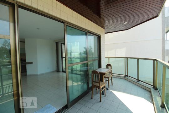 Varanda de apartamento para alugar com 2 quartos, 85m² em Recreio dos Bandeirantes, Rio de Janeiro