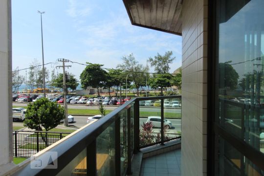 Varanda de apartamento para alugar com 2 quartos, 85m² em Recreio dos Bandeirantes, Rio de Janeiro