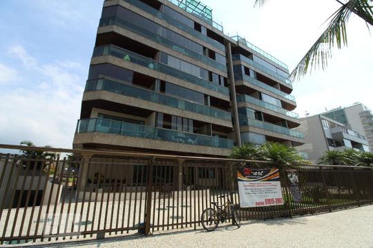 Fachada de apartamento para alugar com 2 quartos, 85m² em Recreio dos Bandeirantes, Rio de Janeiro