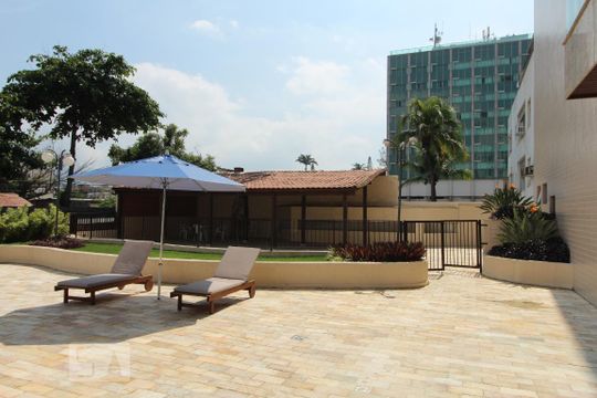 Área Comum - Piscina de apartamento para alugar com 2 quartos, 85m² em Recreio dos Bandeirantes, Rio de Janeiro