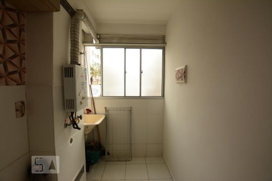 Cozinha-Área de serviço de apartamento à venda com 2 quartos, 47m² em Parada de Lucas, Rio de Janeiro