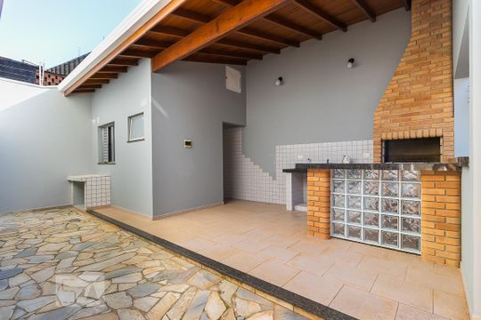Quintal de casa para alugar com 3 quartos, 180m² em Jardim Boa Esperança, Campinas