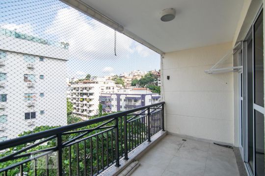 Varanda de apartamento para alugar com 3 quartos, 91m² em Freguesia, Rio de Janeiro