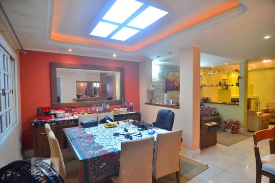 Sala de jantar de casa à venda com 5 quartos, 377m² em Niterói, Canoas