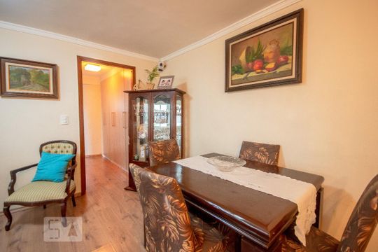 Sala de Jantar de apartamento à venda com 2 quartos, 74m² em Jardim Leonor Mendes de Barros, São Paulo