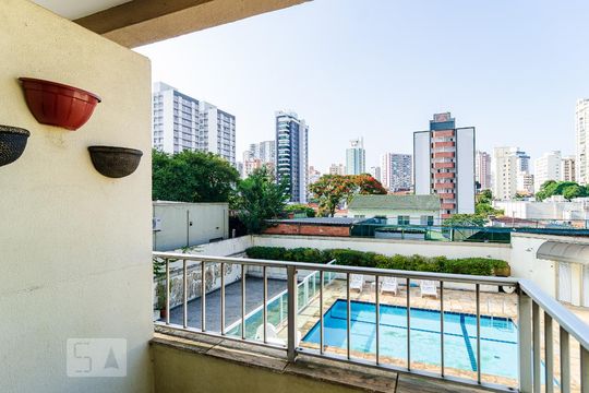 Varanda de apartamento para alugar com 1 quarto, 50m² em Vila Clementino, São Paulo