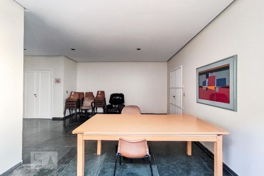 Salão de Festas de apartamento para alugar com 1 quarto, 50m² em Vila Clementino, São Paulo