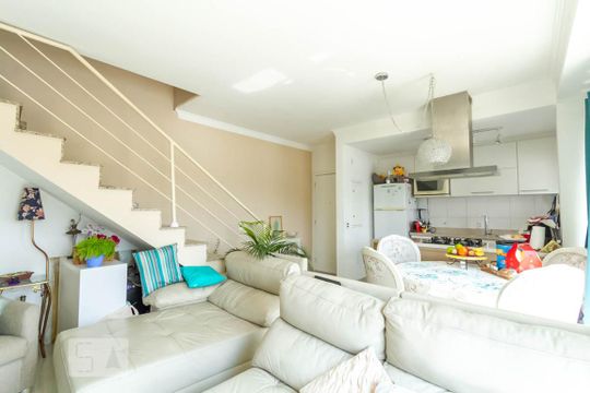 Sala de apartamento à venda com 3 quartos, 114m² em Vila Planalto, São Bernardo do Campo