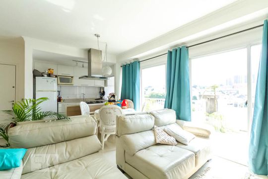 Sala de apartamento à venda com 3 quartos, 114m² em Vila Planalto, São Bernardo do Campo