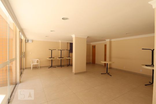 Área comum - Salão de festas de apartamento para alugar com 2 quartos, 75m² em Setor Oeste, Goiânia