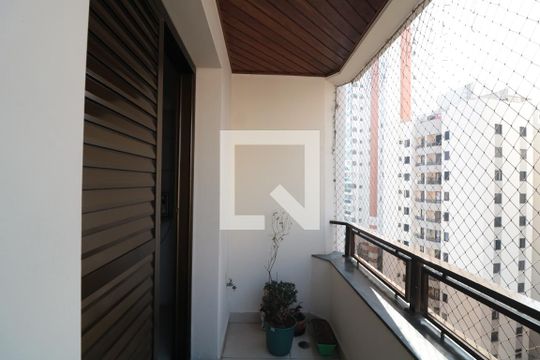 Sacada da Suite   de apartamento à venda com 3 quartos, 154m² em Vila Regente Feijó, São Paulo