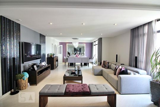 Sala  de apartamento à venda com 4 quartos, 230m² em Centro, São Bernardo do Campo
