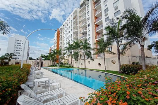 Área comum - Piscina de apartamento à venda com 2 quartos, 49m² em Anil, Rio de Janeiro