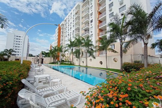 Área comum - Piscina de apartamento à venda com 2 quartos, 49m² em Anil, Rio de Janeiro
