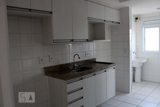 Cozinha de apartamento à venda com 3 quartos, 76m² em Jardim das Cerejeiras, Campinas