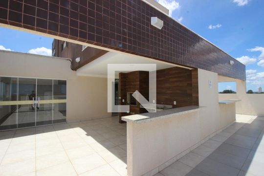 Área comum - Churrasqueira de apartamento à venda com 2 quartos, 46m² em Ceilândia Norte (ceilândia), Brasília