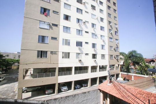 Vista da Sala de apartamento à venda com 2 quartos, 55m² em Taquara, Rio de Janeiro
