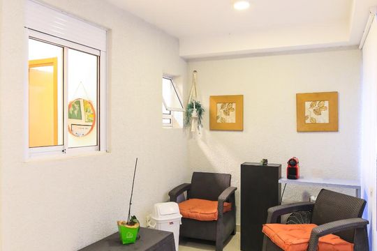 Varanda de apartamento à venda com 1 quarto, 40m² em Altos do Esplanada, São José dos Campos