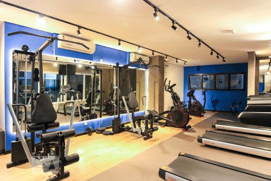 Área comum - Academia de apartamento à venda com 1 quarto, 40m² em Altos do Esplanada, São José dos Campos