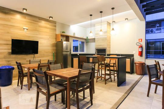 Área comum - Churrasqueira de apartamento à venda com 1 quarto, 40m² em Altos do Esplanada, São José dos Campos