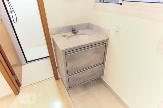 Banheiro de apartamento à venda com 1 quarto, 40m² em Altos do Esplanada, São José dos Campos