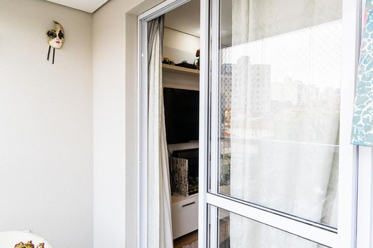 varanda de apartamento à venda com 2 quartos, 68m² em Vila da Saúde, São Paulo