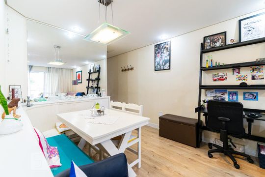 Sala de apartamento à venda com 2 quartos, 68m² em Vila da Saúde, São Paulo
