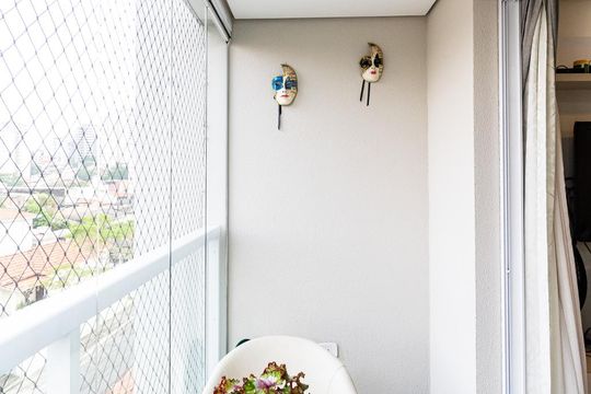 varanda de apartamento à venda com 2 quartos, 68m² em Vila da Saúde, São Paulo