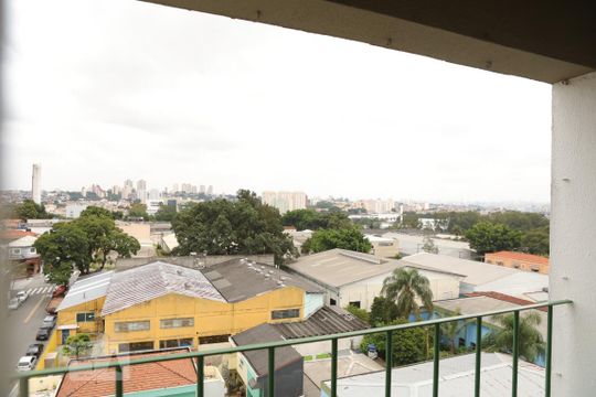 Varanda Sala de apartamento à venda com 2 quartos, 55m² em Vila Liviero, São Paulo