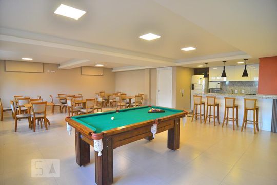 Salão de festas de apartamento à venda com 1 quarto, 52m² em Centro, Canoas