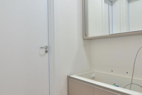Banheiro de apartamento à venda com 1 quarto, 52m² em Centro, Canoas