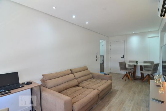 Sala de apartamento à venda com 1 quarto, 52m² em Centro, Canoas