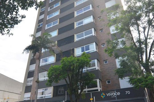 Fachada de apartamento à venda com 1 quarto, 52m² em Centro, Canoas
