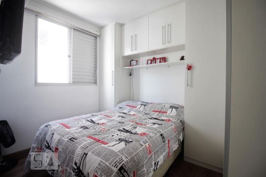 Quarto 1 de apartamento à venda com 2 quartos, 42m² em Jardim Ampliação, São Paulo
