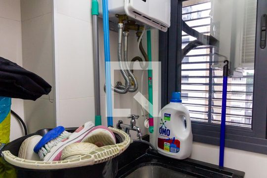 Área de Serviço de apartamento à venda com 3 quartos, 88m² em Vila Ipojuca, São Paulo