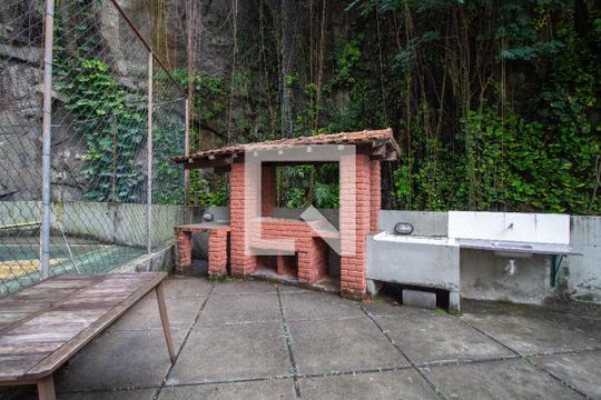 Área comum - Churrasqueira de apartamento à venda com 2 quartos, 80m² em Tijuca, Rio de Janeiro
