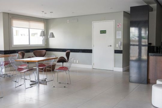 Salão de festas de apartamento à venda com 2 quartos, 56m² em Centro, Canoas
