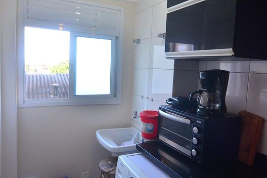 Área de serviço de apartamento à venda com 2 quartos, 56m² em Centro, Canoas
