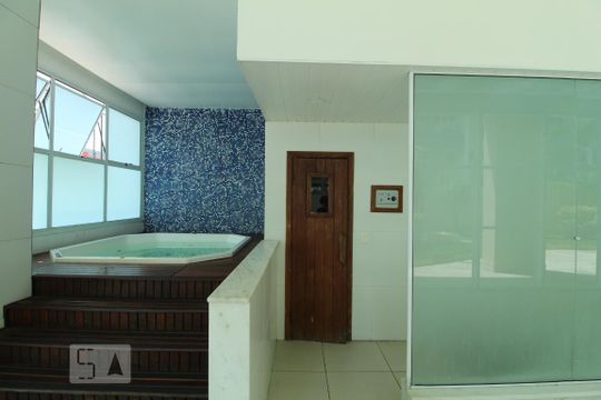 Área Comum - Spa de apartamento para alugar com 3 quartos, 97m² em Recreio dos Bandeirantes, Rio de Janeiro