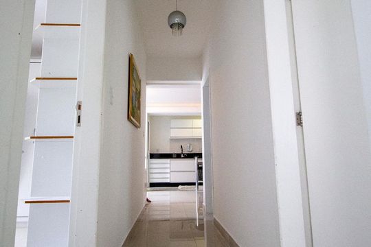 Corredor de apartamento para alugar com 3 quartos, 110m² em Carvoeira, Florianópolis