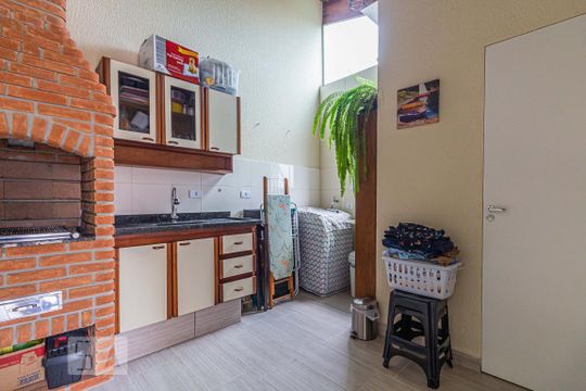 Área Gourmet de casa à venda com 2 quartos, 91m² em Jardim Santo Alberto, Santo André