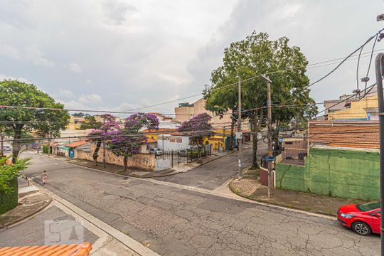 Vista da Sacada da Sala de Jantar de casa à venda com 2 quartos, 91m² em Jardim Santo Alberto, Santo André
