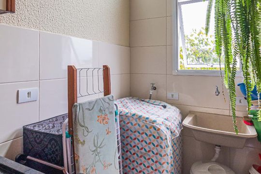 Área de Serviço de casa à venda com 2 quartos, 91m² em Jardim Santo Alberto, Santo André