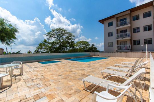 Piscina de apartamento para alugar com 2 quartos, 55m² em Centro, Cotia