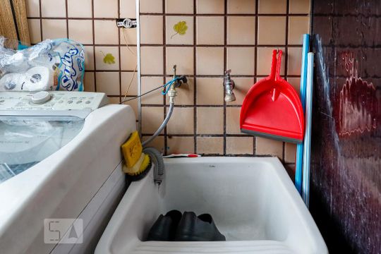 Área de Serviço de apartamento à venda com 2 quartos, 50m² em Jardim Peri, São Paulo