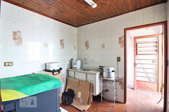 Cozinha Edícula  de casa à venda com 2 quartos, 210m² em Assunção, São Bernardo do Campo