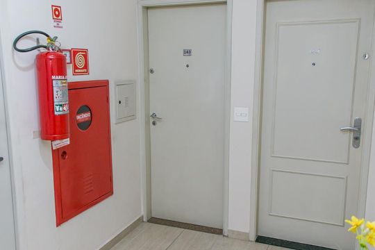 Hall do Andar de apartamento para alugar com 3 quartos, 72m² em Vila Gustavo, São Paulo